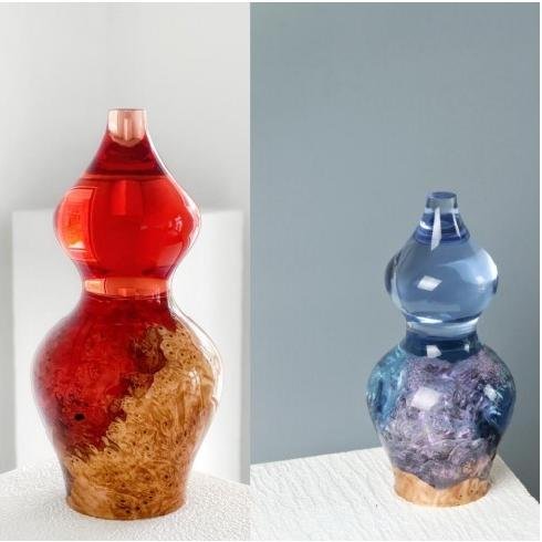 Gourd Vase — Dual Color Set