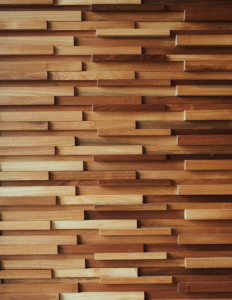 African Teak 3D Wood Wall Panel