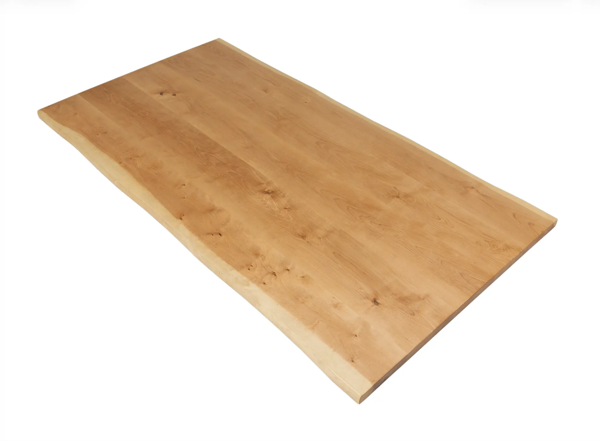 Birch Full Lamellas Live Edge Countertop