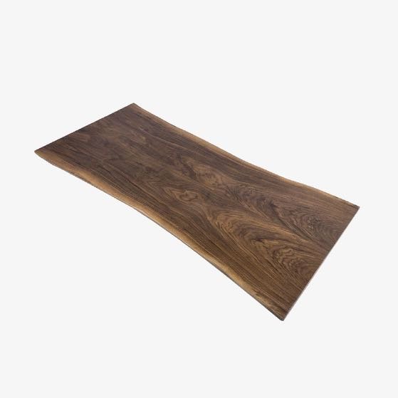 Black Walnut Live Edge Island Countertop