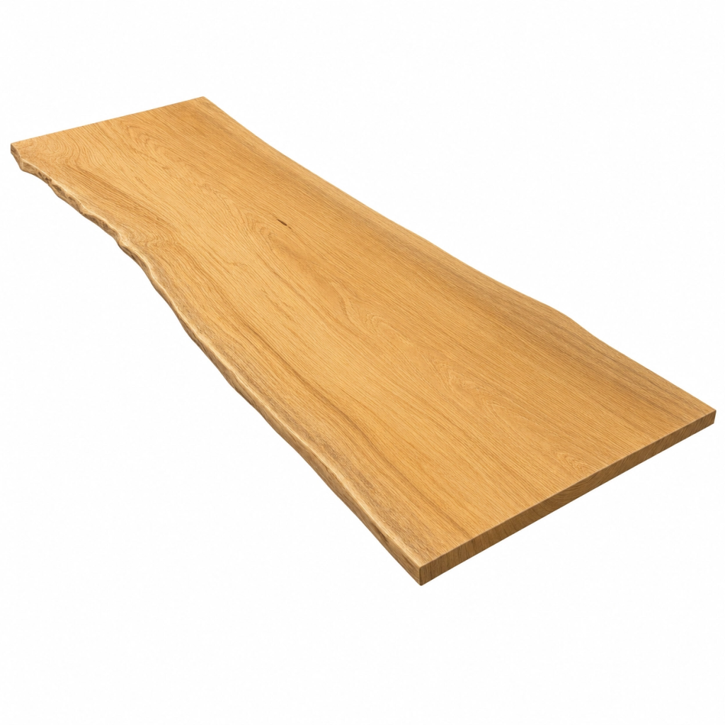 Japanese Beech Live Edge Slab Top