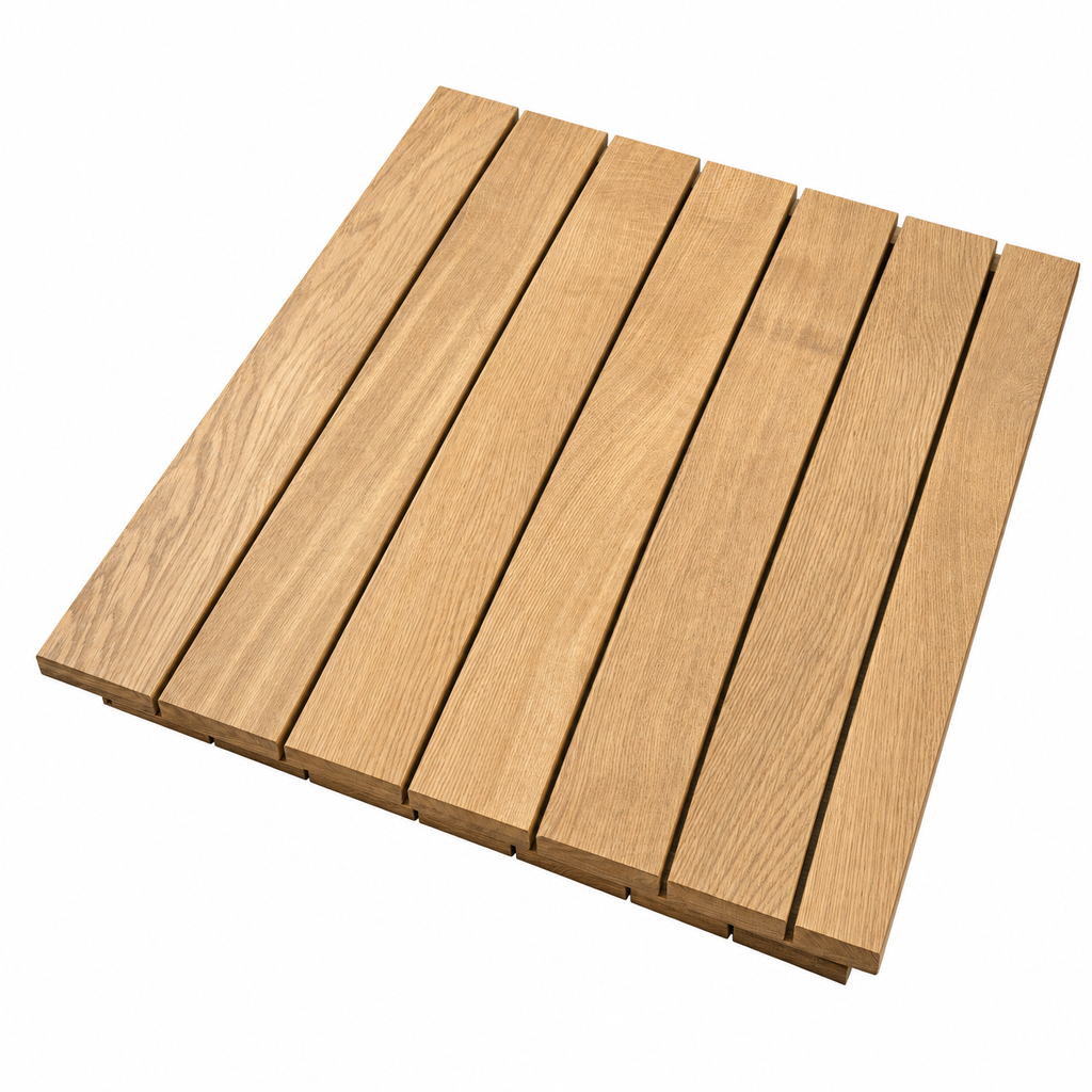 Oak Outdoor Table Top — Oiled Finish