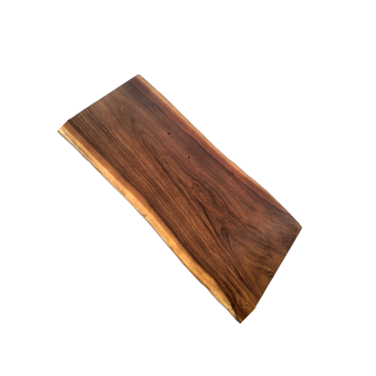 Raintree (Saman) Wood Live Edge Slab Table