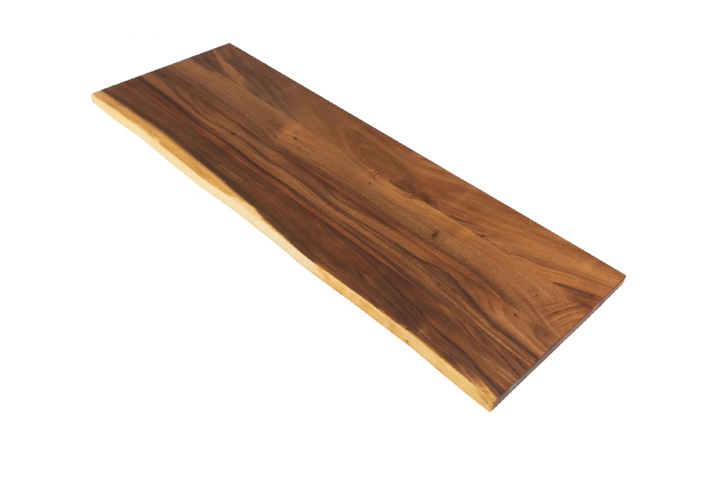 Saman Wood Full Lamellas Live Edge Countertop