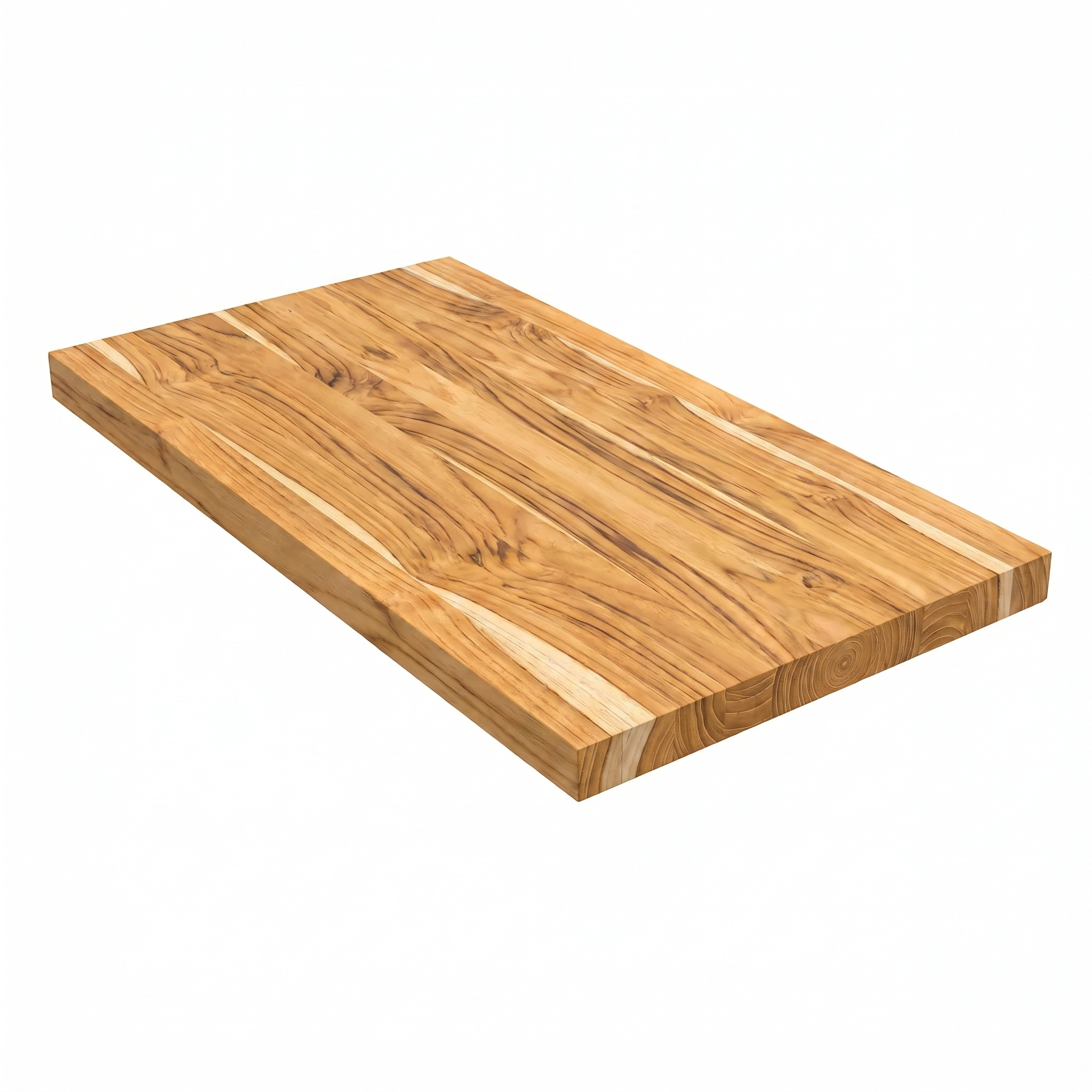 Teak Full Lamellas Countertop