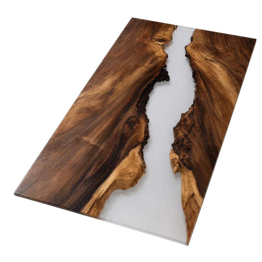 Walnut Pearl White River Slab